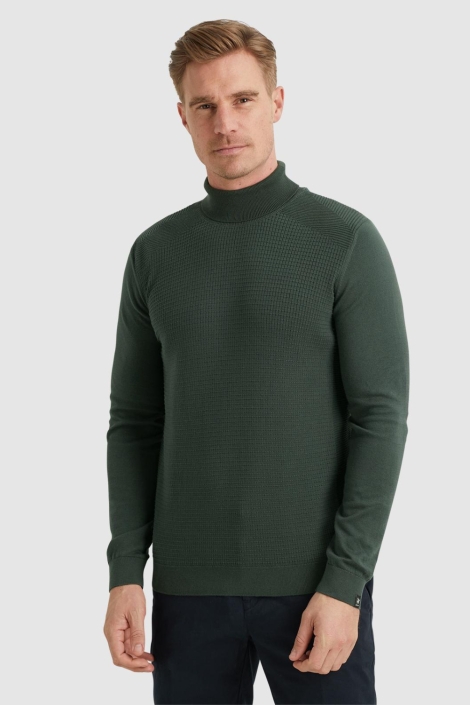 Vanguard roll neck pima cotton